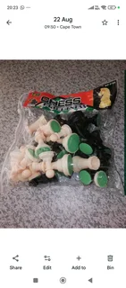 ♟️ chess pieces new hard plastic not hollow! R120 set