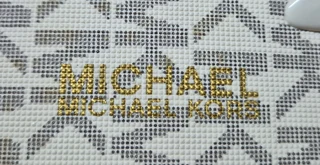 Authentic Michael Kors Signature Logo Platform Flip Flops