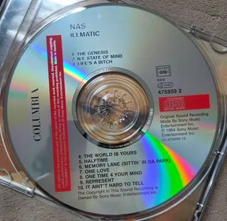 Nas - Illmatic (First 1994 Pressing!) {RARE!}