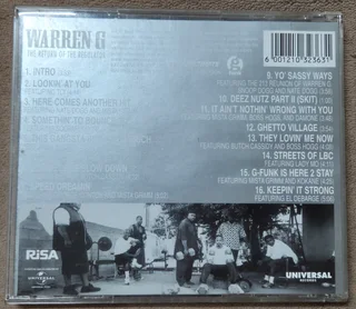 Warren G – Regulate... G Funk Era &amp; The Return Of The Regulator [RARE!]
