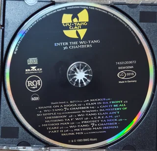 Wu-Tang Clan - Enter The Wu-Tang (36 Chambers) [First 1993 Pressing!] {RARE!}