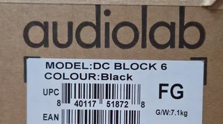 Audiolab DC Block 6 (BLACK ⚫️)
