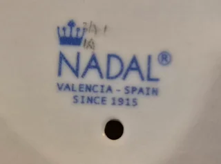 並Ballerina並 Lying Down Porcelain Sculpture [Figurine/Statuette] by Nadal {RARE!} (Worth $53!)