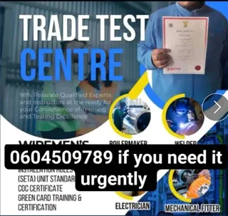 Urgently get your red seal certificate