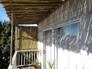 Bamboo and wood fencing