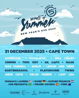 NYE secrets of summer VIP ticket - 750