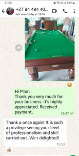 Refurbishing &amp; Relocating of Pooltables, snooker table