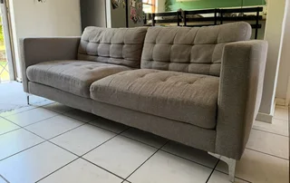 Grey Good Looking Pin Couch FOR SALE!!!