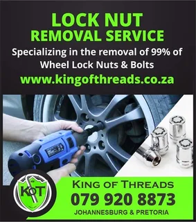 Wheel Lock Nut Removal Service