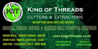 Helicoil and Insert Installations Johannesburg – King of Threads