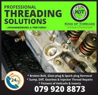 King of Threads  - Bolt Extractors and Thread Cutters