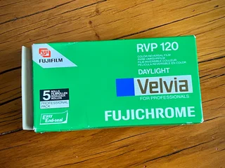 Expired 120 photographic film