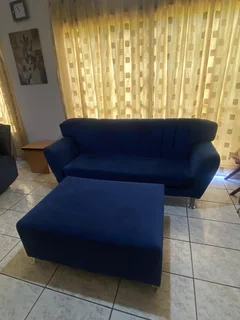 3 seater couches with matching ottoman