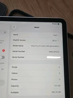 iPad Pro 11-inch 4th Gen M2 512GB Wi-Fi ONLY