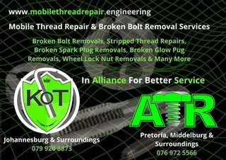 Broken Sparkplug Removal  on Site