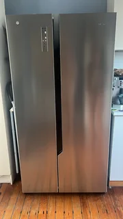 Hisense Double Door Fridge 516L - silver