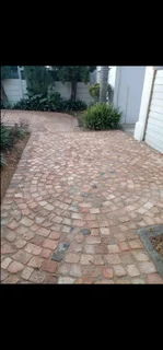 Half Brick Paving
