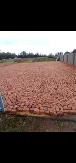 Half Brick Paving