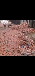 Half Brick Paving
