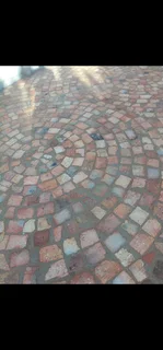 Half Brick Paving