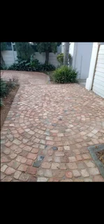Half Brick Paving