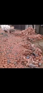 Half Brick Paving