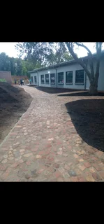 Half Brick Paving