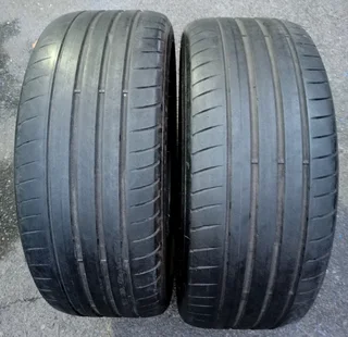 2 X 215/40/18 Used  Eagle F1 Tires  For Sale Tires in Good Condition still No Punctures No Damages