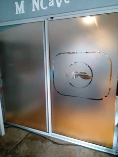 Arty sandblast vinyl for privacy homes,offices