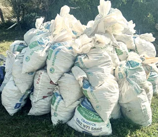Kraal manure bags