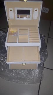 Multi function three jewelry storage box