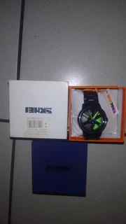 Mens f1 street watch with rotating rim