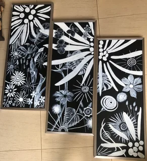 Murals-wall-indoor and ou/Paintings/sketches/glass  and mirror art/framing