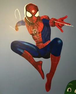 Murals- painted indoors and outdoors