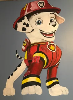 Murals- painted indoors and outdoors