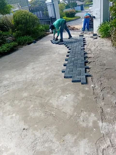 Masters of paving and painting..