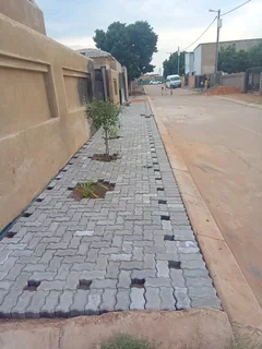 Masters of paving and painting..