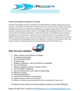 Intanium Technologies