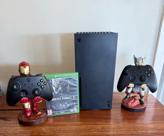 Xbox Series X With 2 Controllers
