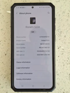 Samsung S23 Plus 256Gb