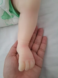 18.5 inch Realistic Full Body Silicone Baby Doll, Lifelike Reborn Baby -LIKE BRAND NEW-