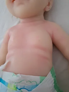 18.5 inch Realistic Full Body Silicone Baby Doll, Lifelike Reborn Baby -LIKE BRAND NEW-