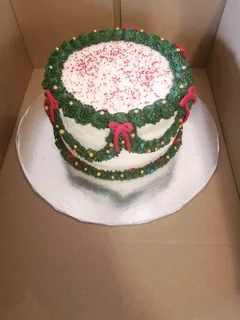 Christmas cakes and cupcakes