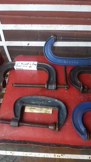 Record C Clamps.