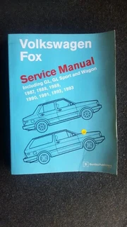 Volkswagen 87 - 93 soft cover manual.