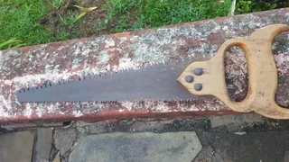 Steigo brand 13 5 inch double edged hand saw