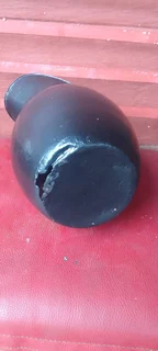 Goth enamel flower jug