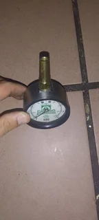 Tire pressure gauge.