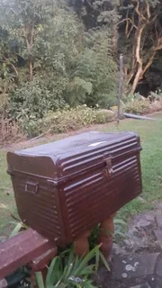 Steel 1884 jones brothers and co trunk