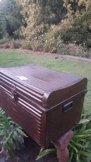 Steel 1884 jones brothers and co trunk